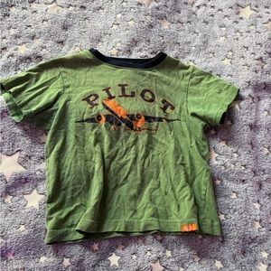 vintage pilot crop top